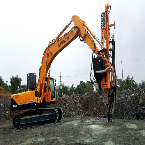 Attachment rock drill