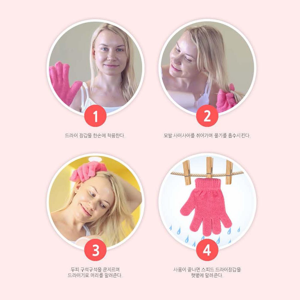 Dry Gloves For Hair, For Pets