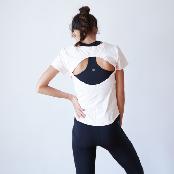 Backless Short Sleeve T-shirts