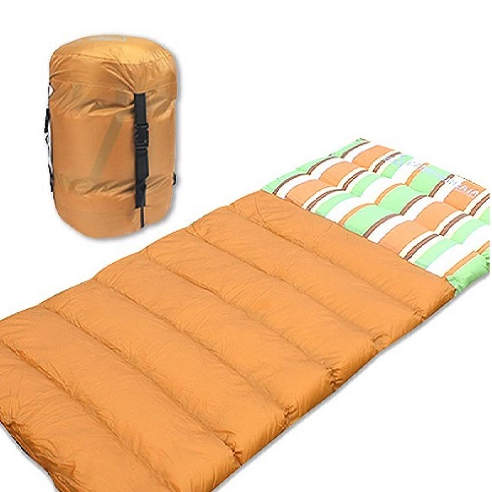 seasonal sleeping bag(Gold, Burgundy)