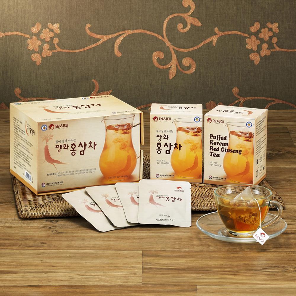 PUFFED RED GINSENG TEA