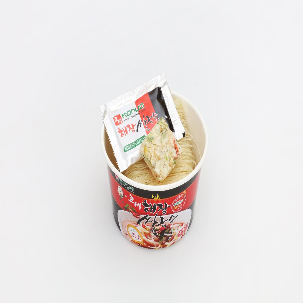 Korva Instant Rice Noodle Soup (with Hot & Spicy Flavor)