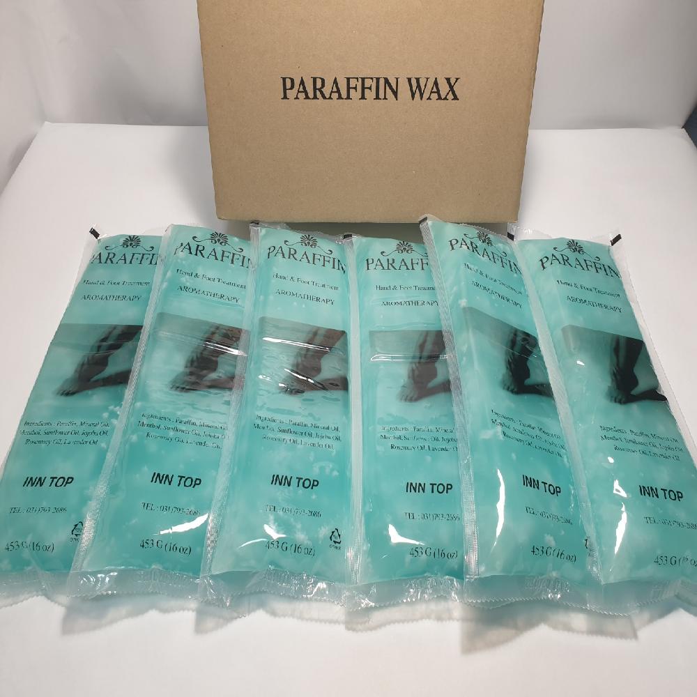Refill paraffin wax 6 LBS menthol blue