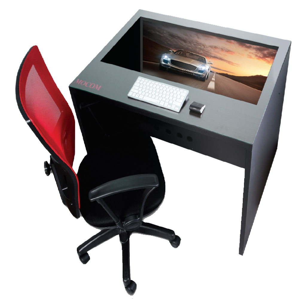 Screen table (Down-view High-definition Image/Discussion Table) for school and office