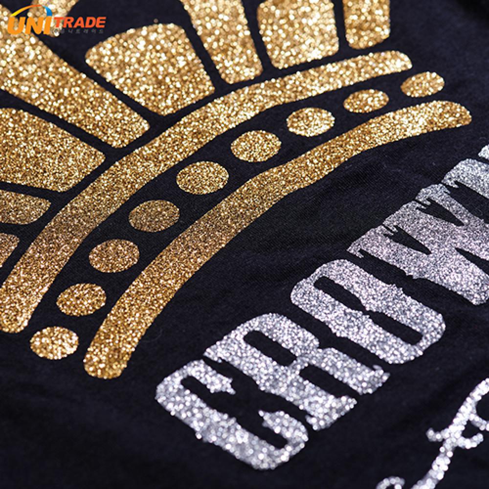 Glitter Heat Transfer Vinyl Manufactured by Korean Factory