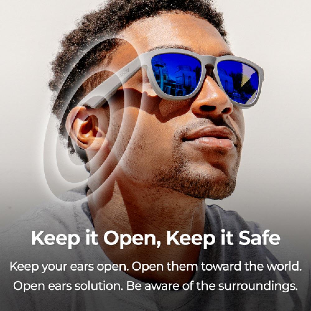 ZUNGLE Lynx : Sunglasses with Bone Conduction Speakers