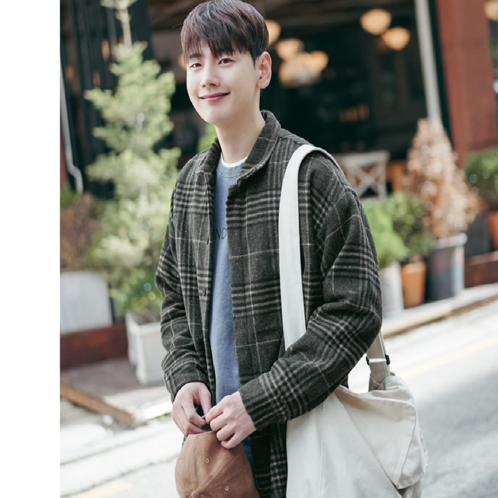 JOGUNSHOP’s Checkered Shirt Jacket