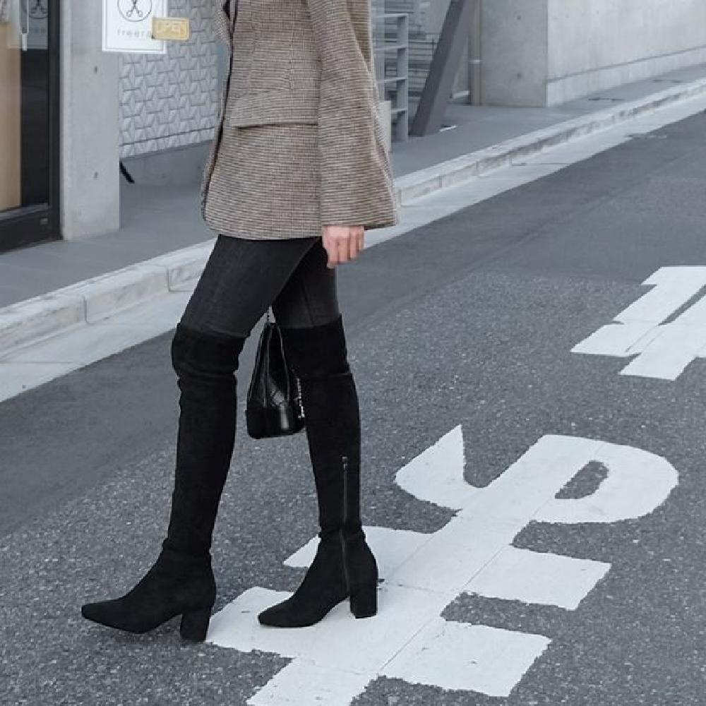 Basic Slim Long Boots