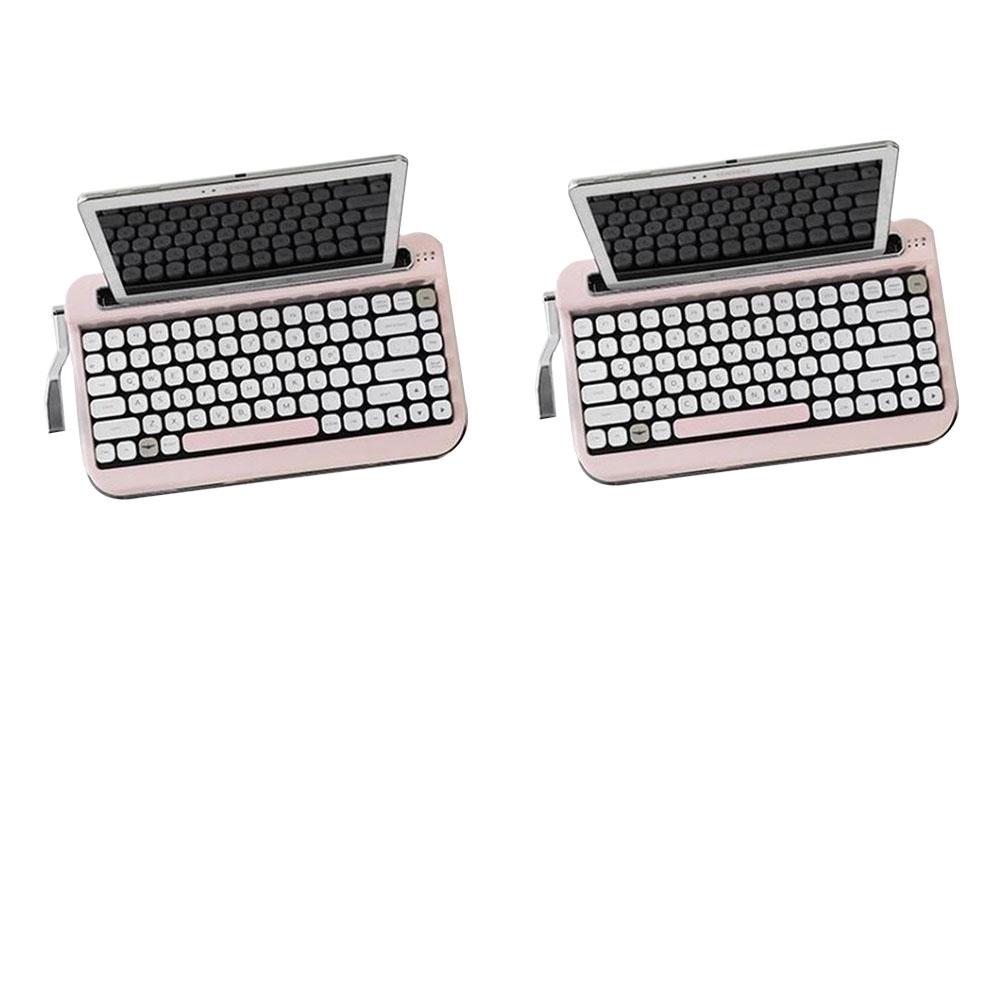 Penna keyboard white chrome keycap solid color
