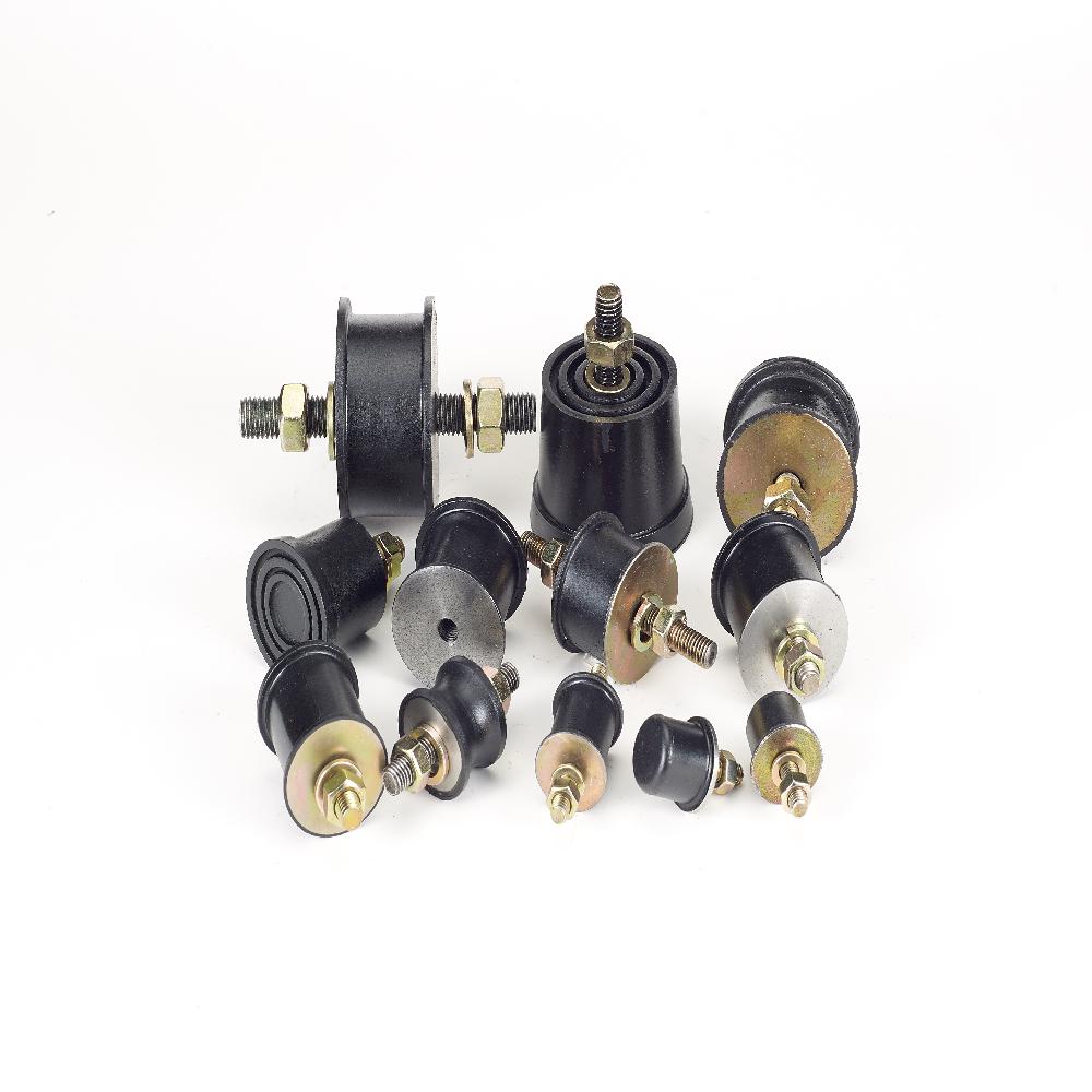 Anti-vibration rubber end nut stopper type