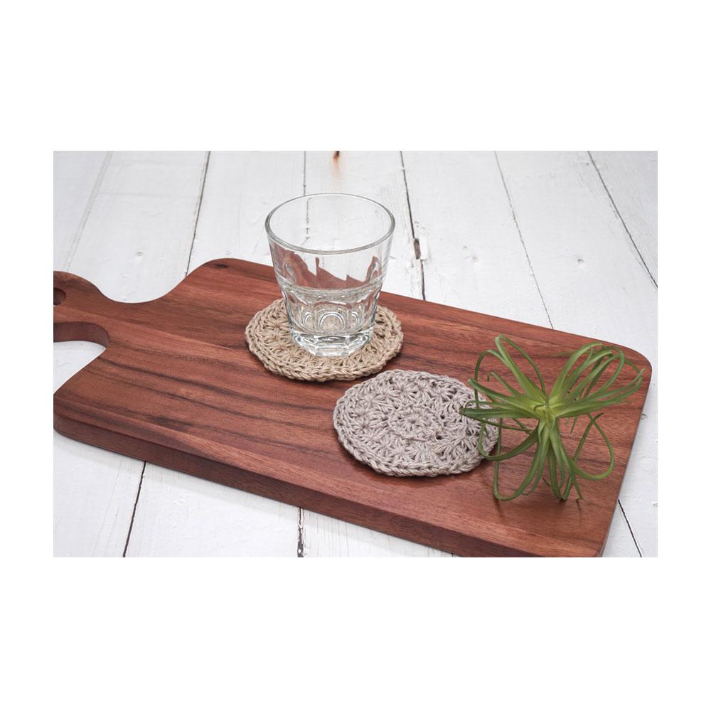 Linen coaster & pot stand CROCHET DIY KIT