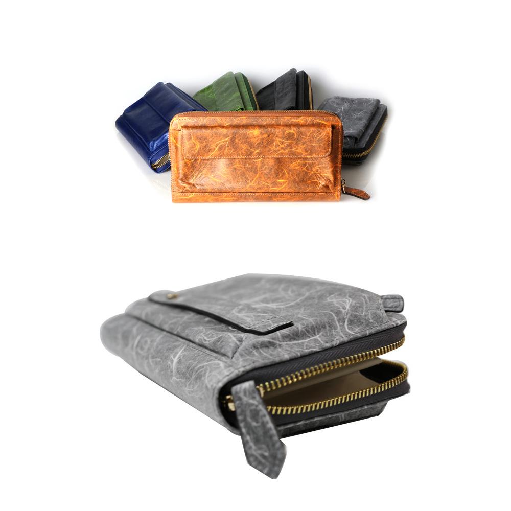 Hanji Leather Hand Clutch