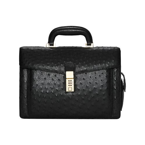 YEUNWOO Ostrich leather BRIEF CASE