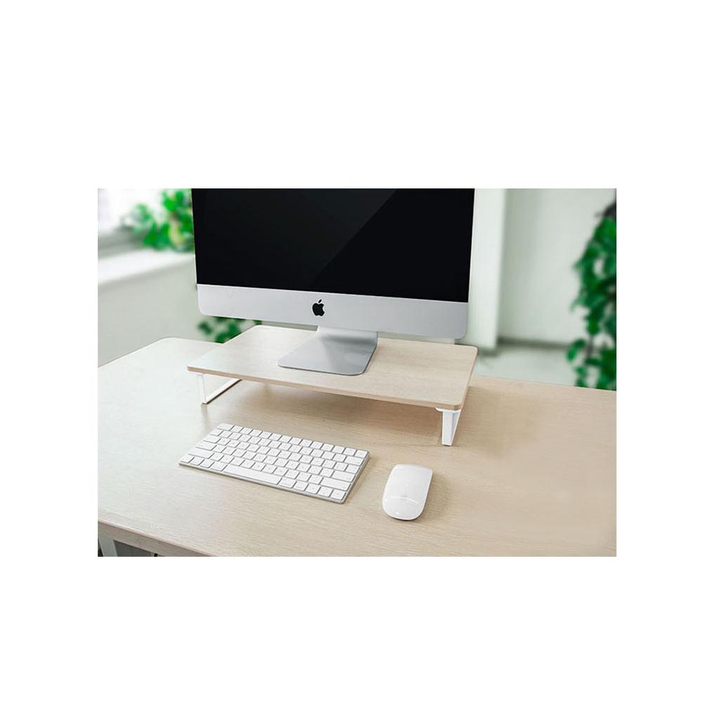 Wood Computer Monitor riser D1