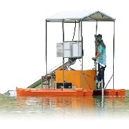 Algal bloom removal line