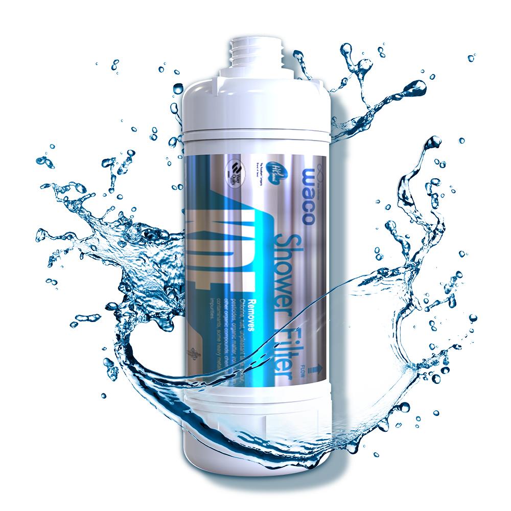 KDF Shower Filter High Pressure Shower Head Super Boosting Water Bathroom Toilet