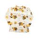 detail image1 Honey Bee; 21SS kids Organic Long-Sleeves Jacquard