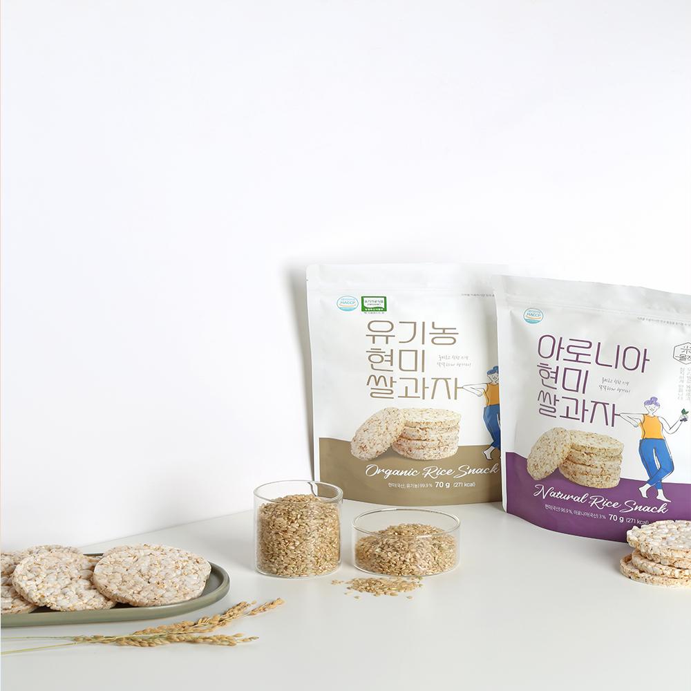 Organic Brown Rice Cracker