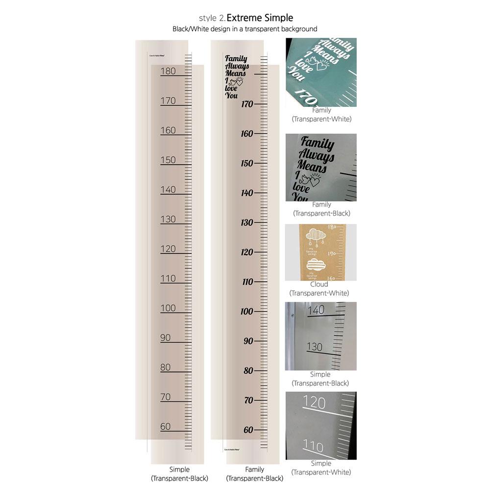 The Innovative and Multiple Memo Sheets(Growth Chart - Animal)
