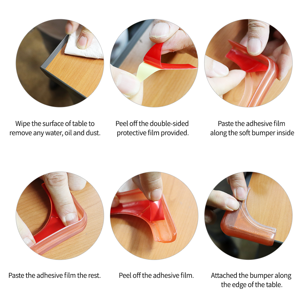 Corner Guards Protector, Safe Soft PVC Corner Bumper Cushion Corner Edge Protector