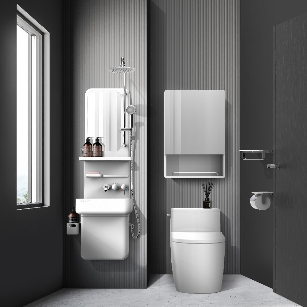 Compact Bathroom Solution