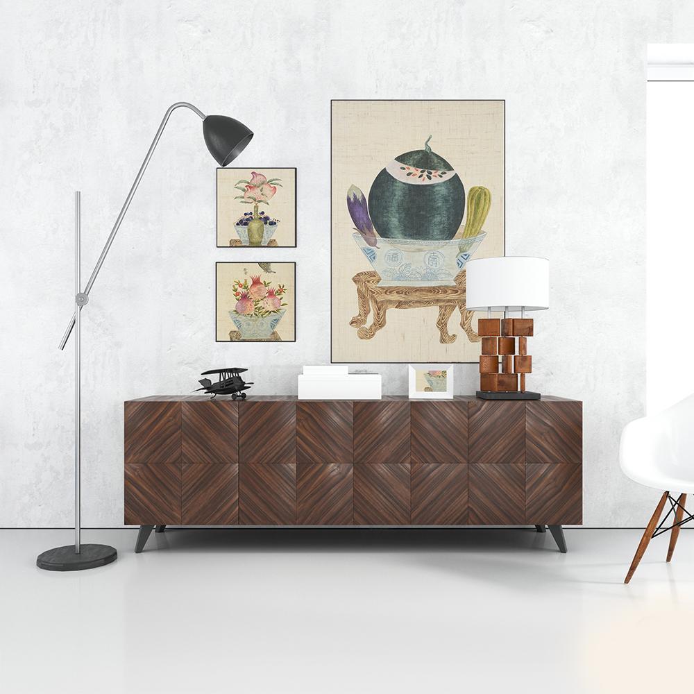 Korean Folk Art Frameless Art Print, minhwa drawing Korean art poster for home deco_'Gimyeongsogwado