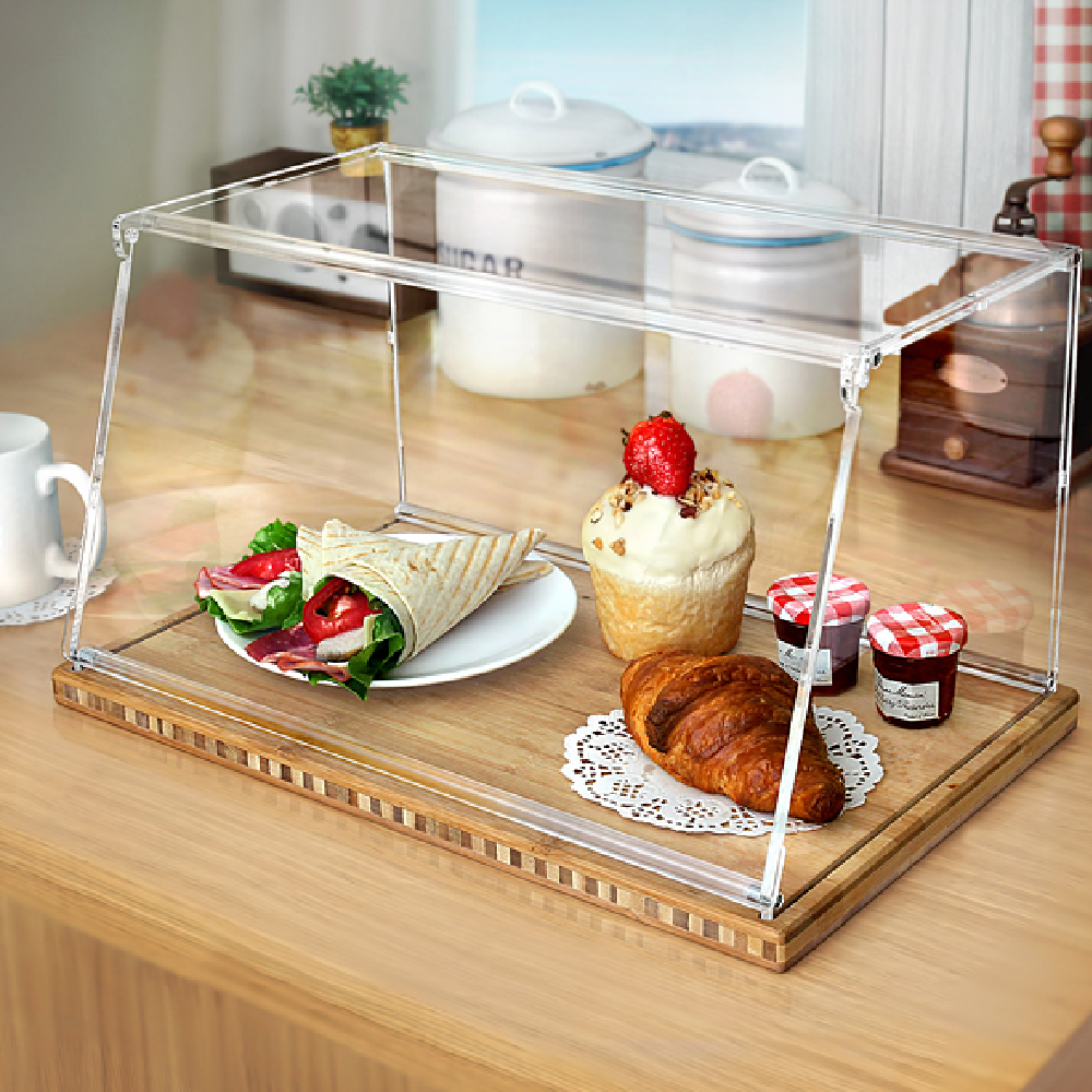 Acrylic bread display