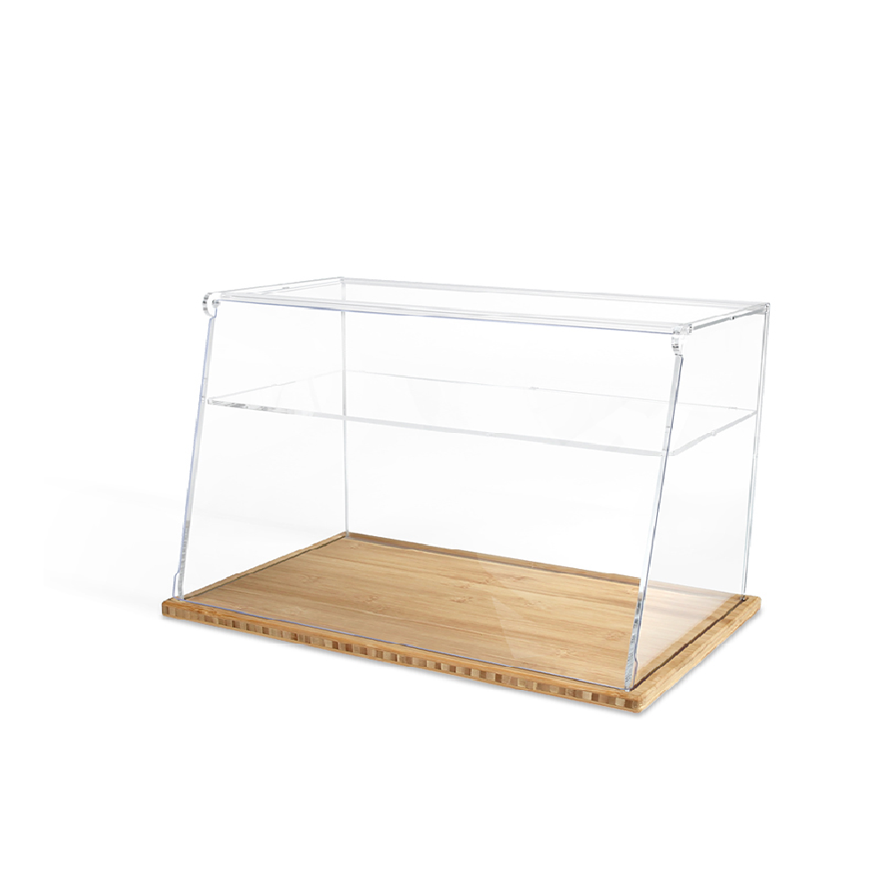 Double layer Acrylic bread display