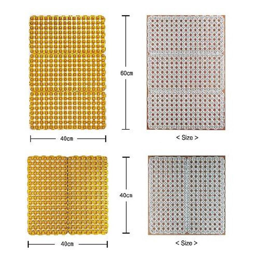 Eco Ventilation Breathable Shiatsu Cushion Car Seat Cushion with Back of a Chair (1ea)