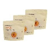 LUCKCOMEFUNNY Poguri Noodle Nurungji Rice Kimchi tastes 0.2lb/3pack 뽀글이