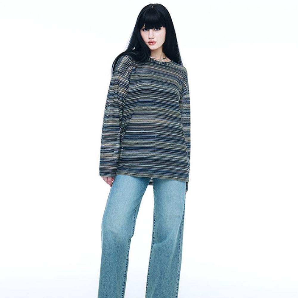 Craft Knit Pull-Over Blue-women size