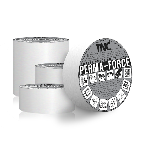 Butyl waterproof tape 10 cm -silver