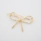 detail image2 Jinccecil ribbon hairpin - pinkgold