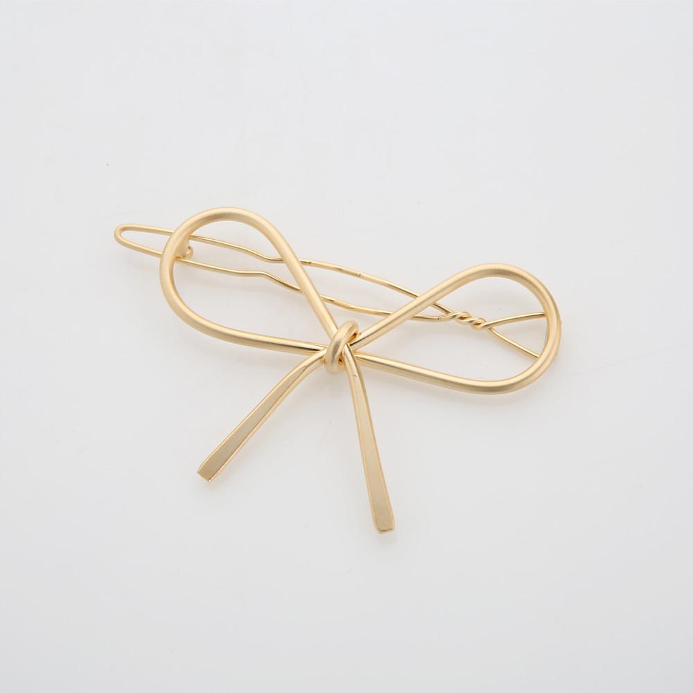 Jinccecil ribbon hairpin - pinkgold