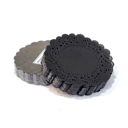 3.5 inch Doilies paper Gold and Siver 250pcs