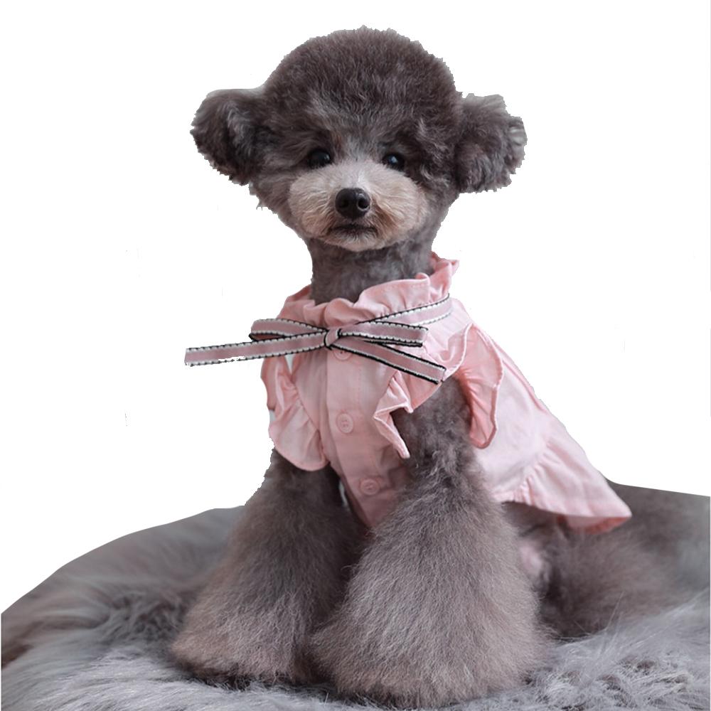 Tint Frill blouses (Pink / L size)