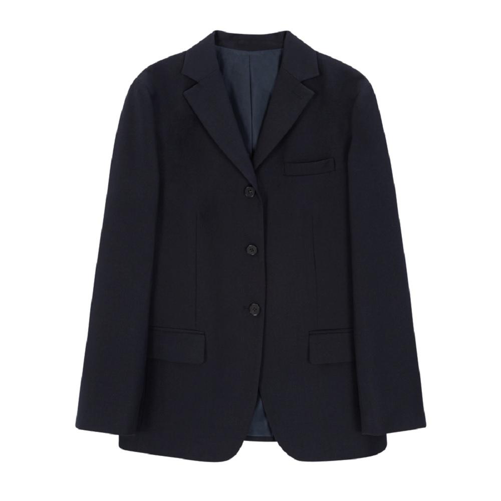 3-Button Classic Wool Jacket