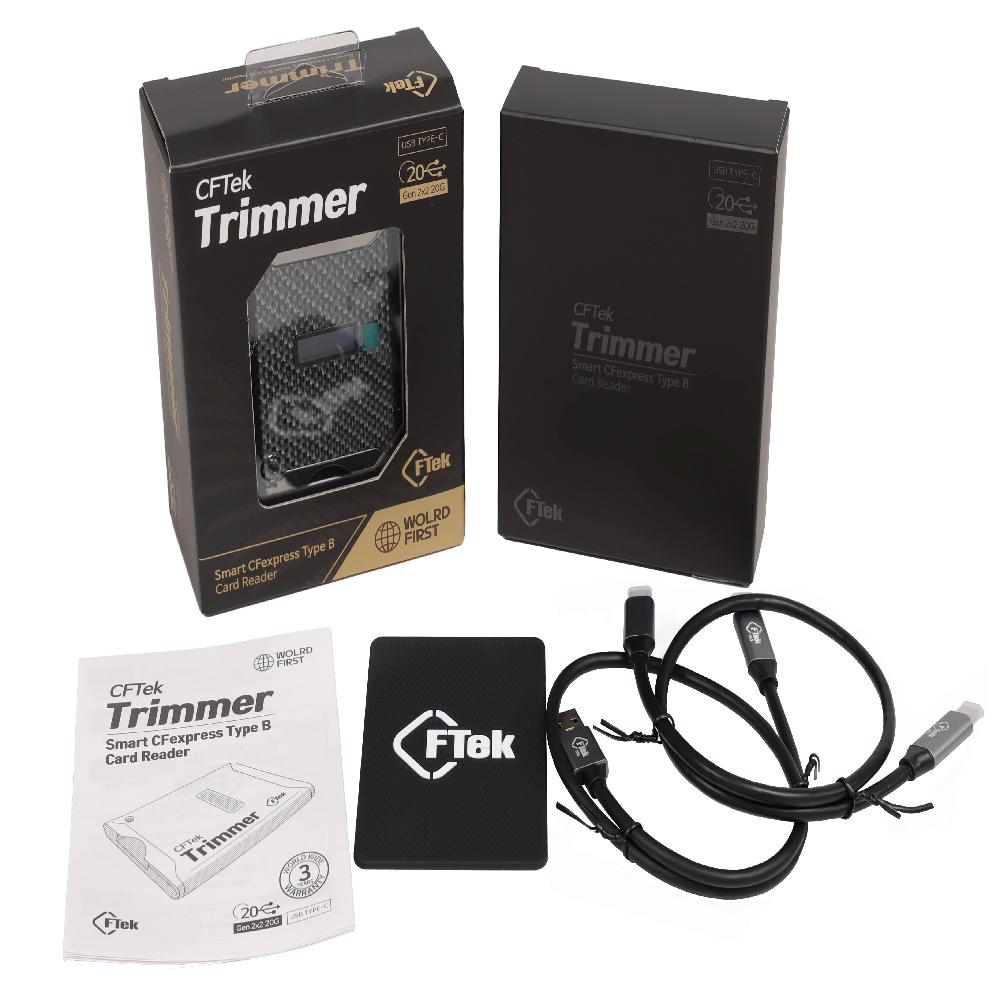CFexpress Type-B Memory Card Reader CFTek Trimmer