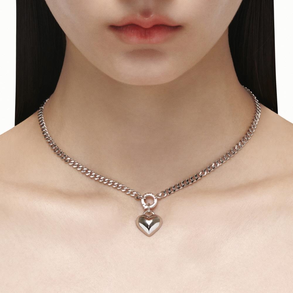 Metal Heart Necklace