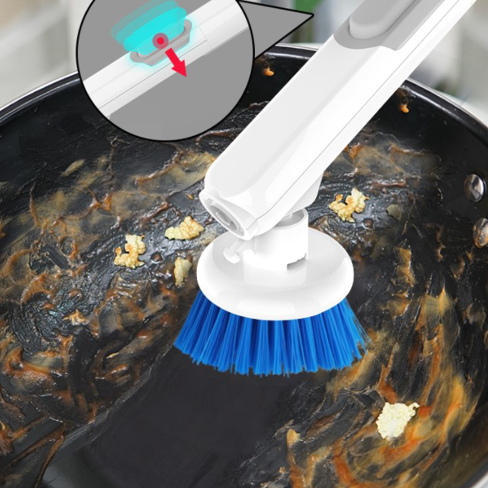 Lily Light cleaning brush rechargeable dish washing bathroom brush cleaner brush for dishes