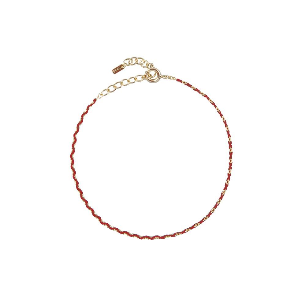 Silky Gold Chain Bracelet