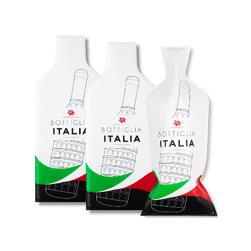 Bottle Italy (1set 3pcs) | Reusable Wine Travel Protector Sleeves for Glass Bottles