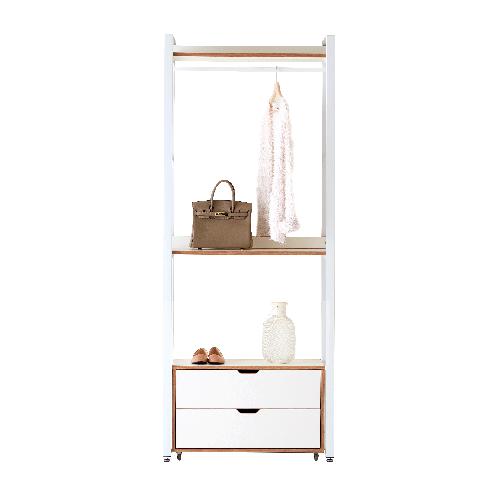 [Roel] Modern furniture, metal / iron wardrobe, display shelving rack