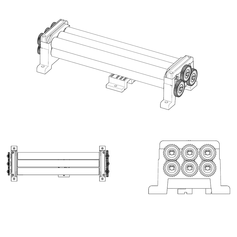 High speed heavy duty A3 lamintor biopro320