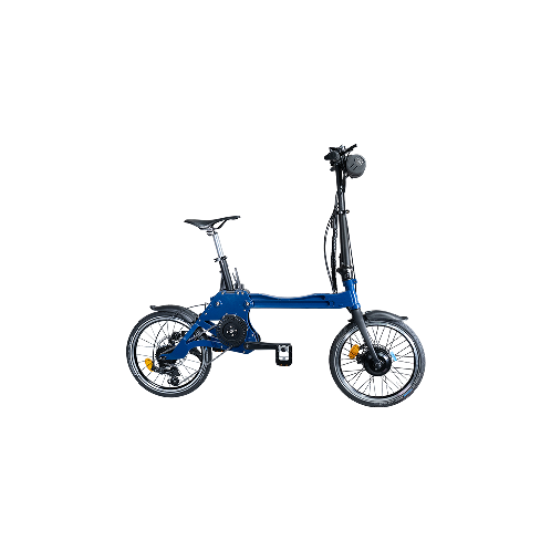 Sliding Folding Mini Velo Electric Bike, E-POP-CYCLE