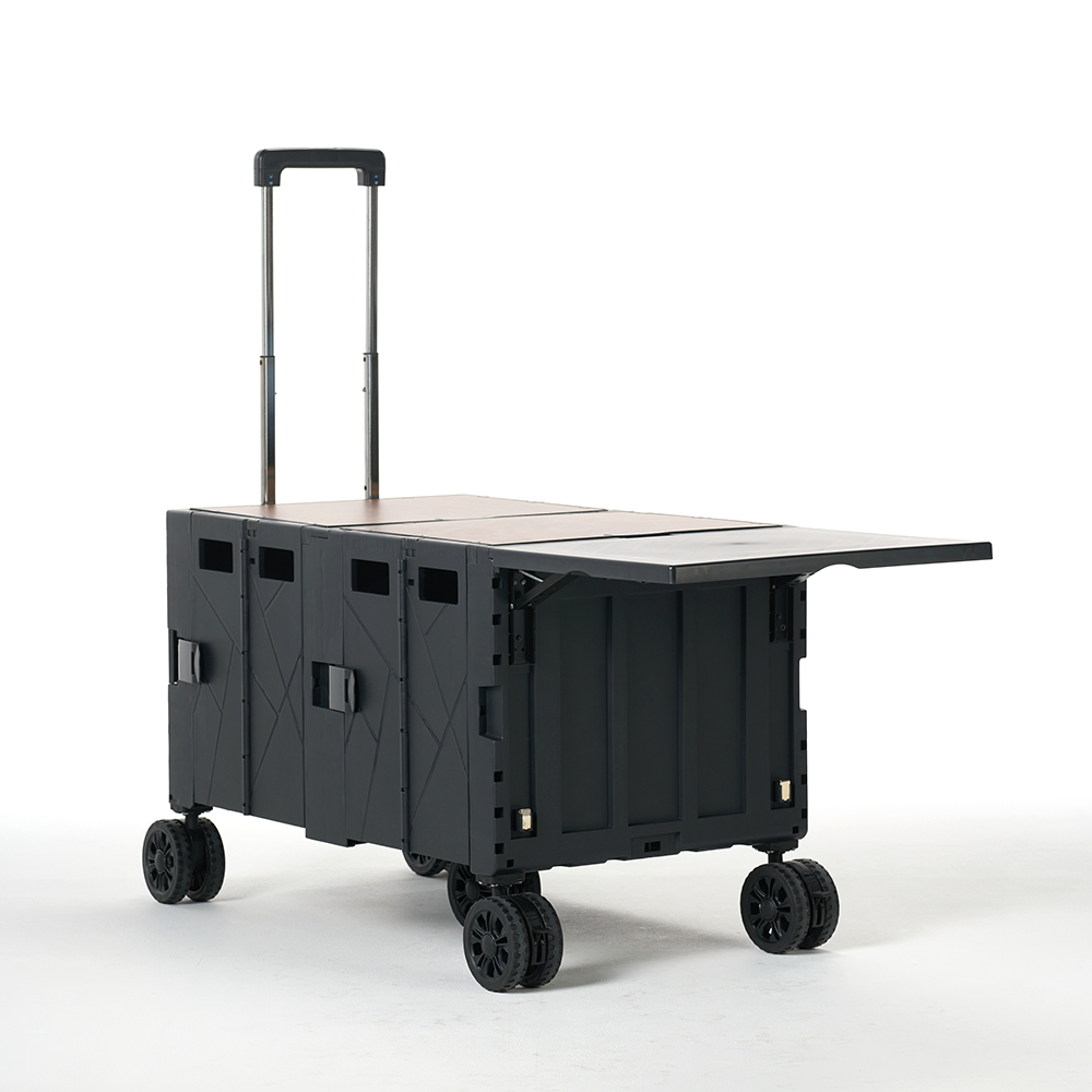 CODELIVING Camping Wagon, Camping Cart, Carrier, Cart with Platform included  A100