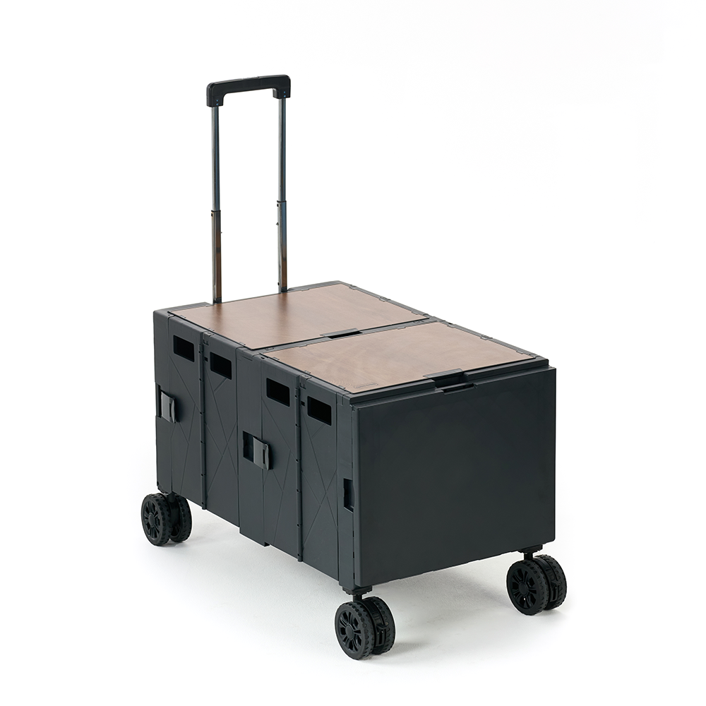 CODELIVING Camping Wagon, Camping Cart, Carrier, Cart with Platform included  A100