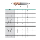 detail image2 Carbide Flat End Mill (2-flute, 4-flute) High Hardness HRC60(Long-Type)