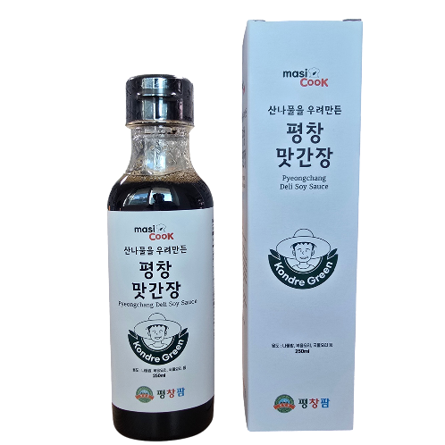 Pyeongchang Deli Soy Sauce 평창맛간장 250ml/8.45fl.oz.