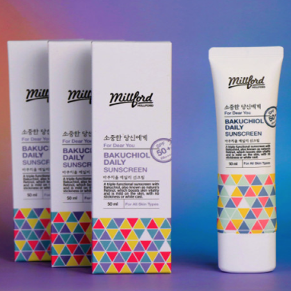 Millford Bakuchiol Daily Sunscreen - SPF 50+, PA++++